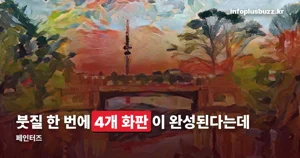 페인터즈 — 광화문 전용관, 75분 넌버벌 공연 시간·티켓 요금 정리